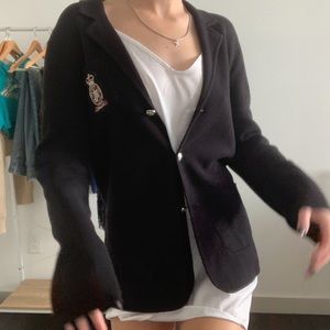 vintage Ralph Lauren riding blazer
